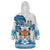 Fiji 679 Constitution Day Wearable Blanket Hoodie Fijian Tapa Pattern