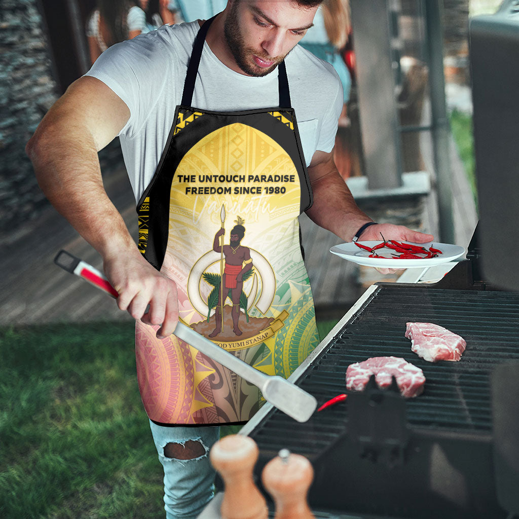 Vanuatu Independence Day Apron The Untouched Paradise