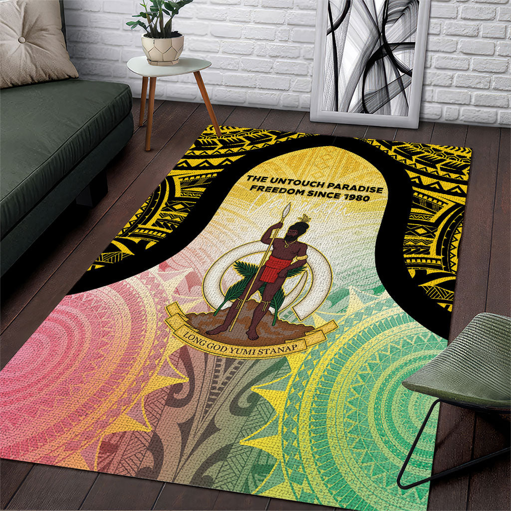 Vanuatu Independence Day Area Rug The Untouched Paradise