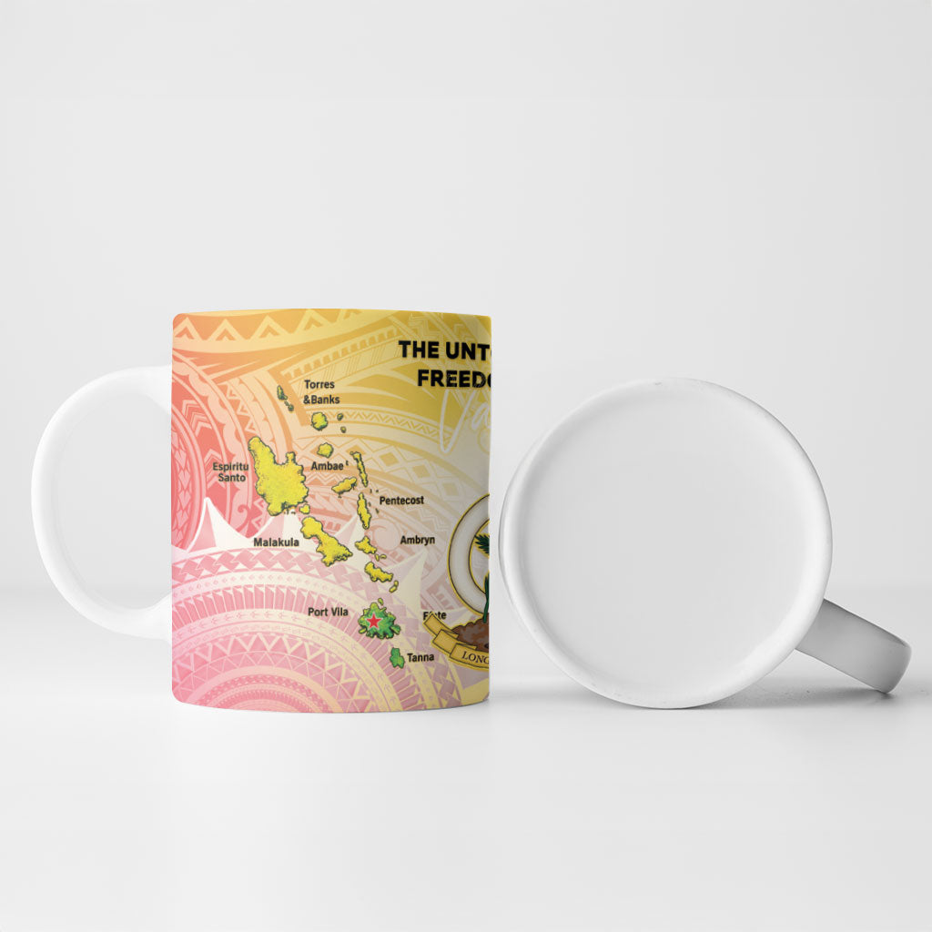 Vanuatu Independence Day Ceramic Mug The Untouched Paradise