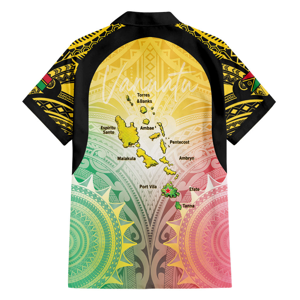 Vanuatu Independence Day Family Matching Long Sleeve Bodycon Dress and Hawaiian Shirt The Untouched Paradise