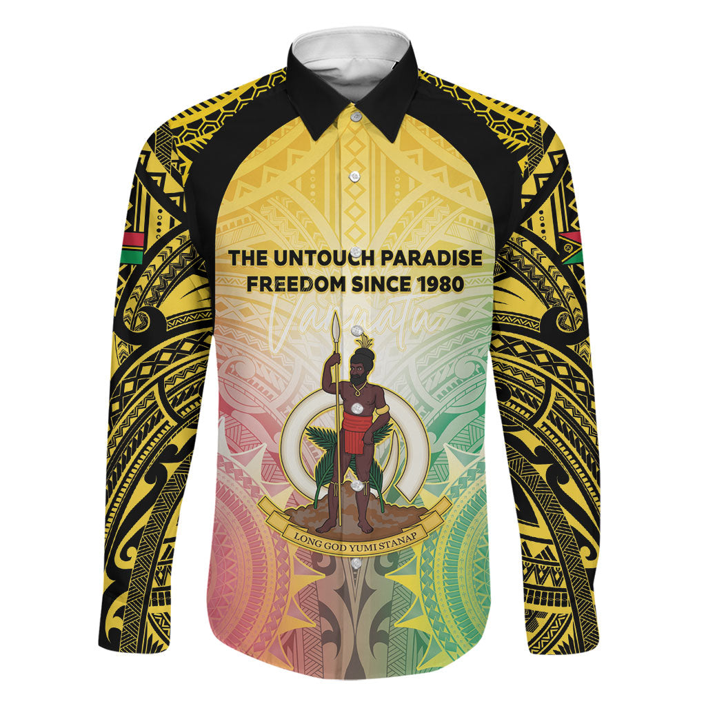 Vanuatu Independence Day Family Matching Mermaid Dress and Hawaiian Shirt The Untouched Paradise