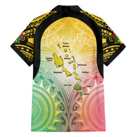 Vanuatu Independence Day Family Matching Summer Maxi Dress and Hawaiian Shirt The Untouched Paradise