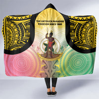 Vanuatu Independence Day Hooded Blanket The Untouched Paradise
