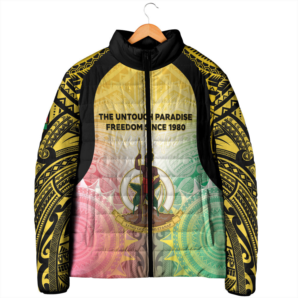 Vanuatu Independence Day Padded Jacket The Untouched Paradise