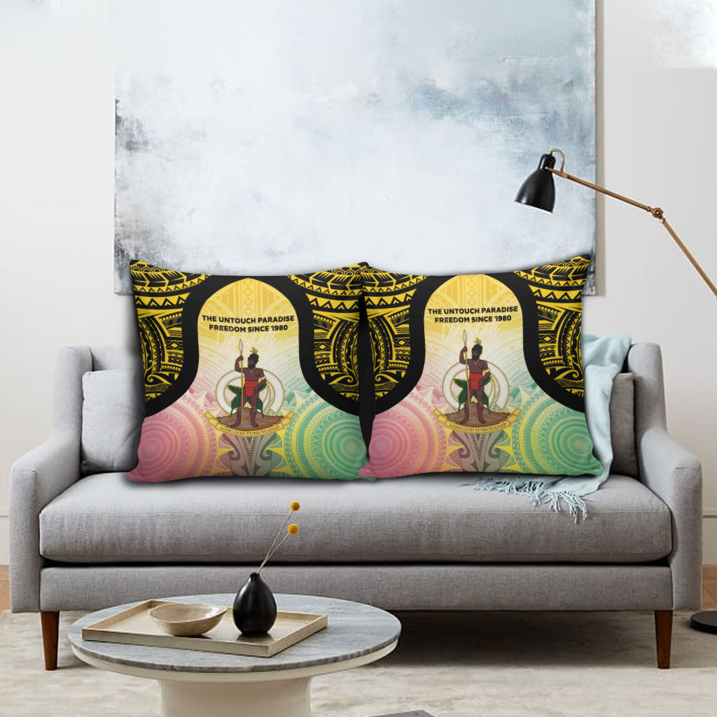 Vanuatu Independence Day Pillow Cover The Untouched Paradise