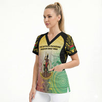 Vanuatu Independence Day Scrub Top The Untouched Paradise