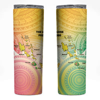 Vanuatu Independence Day Skinny Tumbler The Untouched Paradise