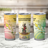 Vanuatu Independence Day Tumbler Cup The Untouched Paradise
