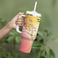 Vanuatu Independence Day Tumbler With Handle The Untouched Paradise