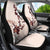 Bula Fiji Language Week Car Seat Cover Fijian Tapa Pattern With Tagimoucia Flower