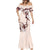 Bula Fiji Language Week Mermaid Dress Fijian Tapa Pattern With Tagimoucia Flower