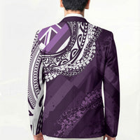 Hawaii Queen Liliuokalani Blazer Hawaiian Maile Lei Flag Style LT05 - Polynesian Pride