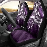 Hawaii Queen Liliuokalani Car Seat Cover Hawaiian Maile Lei Flag Style LT05 - Polynesian Pride