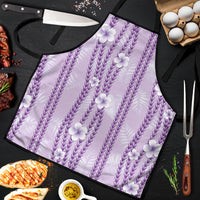 Hawaii Queen Liliuokalani Apron Lavender Lei Pua Kalaunu LT05 Lavender - Polynesian Pride
