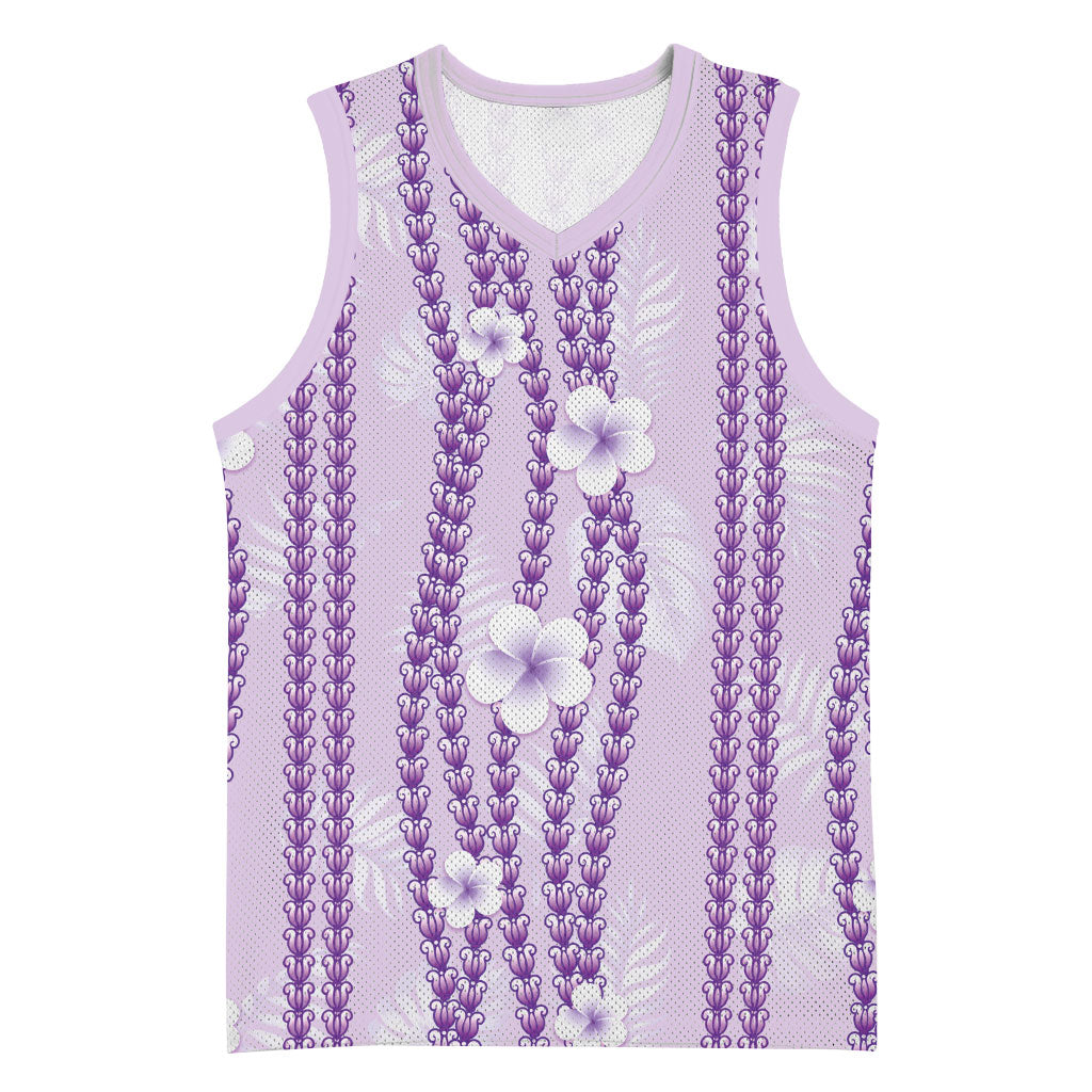 Hawaii Queen Liliuokalani Basketball Jersey Lavender Lei Pua Kalaunu LT05 Unisex Lavender - Polynesian Pride