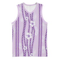 Hawaii Queen Liliuokalani Basketball Jersey Lavender Lei Pua Kalaunu LT05 Unisex Lavender - Polynesian Pride