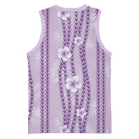 Hawaii Queen Liliuokalani Basketball Jersey Lavender Lei Pua Kalaunu LT05 - Polynesian Pride