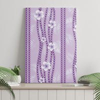 Hawaii Queen Liliuokalani Canvas Wall Art Lavender Lei Pua Kalaunu LT05 - Polynesian Pride