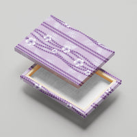 Hawaii Queen Liliuokalani Canvas Wall Art Lavender Lei Pua Kalaunu LT05 - Polynesian Pride