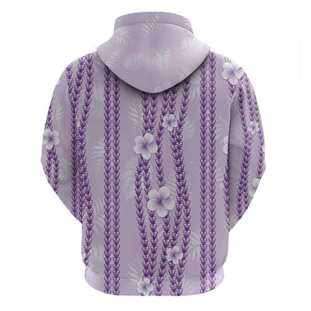 Hawaii Queen Liliuokalani Hoodie Lavender Lei Pua Kalaunu LT05 - Polynesian Pride