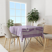 Hawaii Queen Liliuokalani Tablecloth Lavender Lei Pua Kalaunu LT05 - Polynesian Pride