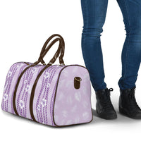 Hawaii Queen Liliuokalani Travel Bag Lavender Lei Pua Kalaunu LT05 - Polynesian Pride