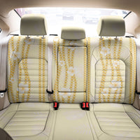 Hawaii Queen Liliuokalani Back Car Seat Cover Gold Lei Pua Kalaunu LT05 - Polynesian Pride