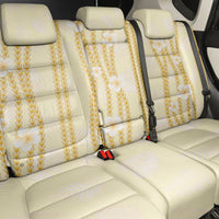 Hawaii Queen Liliuokalani Back Car Seat Cover Gold Lei Pua Kalaunu LT05 - Polynesian Pride