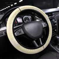 Hawaii Queen Liliuokalani Steering Wheel Cover Gold Lei Pua Kalaunu LT05 Universal Fit Gold - Polynesian Pride
