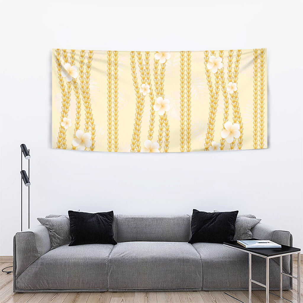 Hawaii Queen Liliuokalani Tapestry Gold Lei Pua Kalaunu LT05 - Polynesian Pride