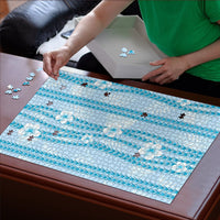 Hawaii Queen Liliuokalani Puzzle Blue Lei Pua Kalaunu LT05 - Polynesian Pride