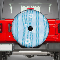 Hawaii Queen Liliuokalani Spare Tire Cover Blue Lei Pua Kalaunu LT05 - Polynesian Pride