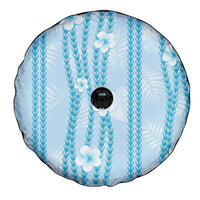 Hawaii Queen Liliuokalani Spare Tire Cover Blue Lei Pua Kalaunu LT05 - Polynesian Pride