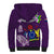 Cook Islands Rarotonga Sherpa Hoodie Coat Of Arms Plumeria Polynesian Turtle LT05 - Polynesian Pride