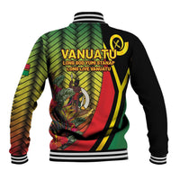 Vanuatu Constitution Day Baseball Jacket Long Live Vanuatu - Polynesian Pride