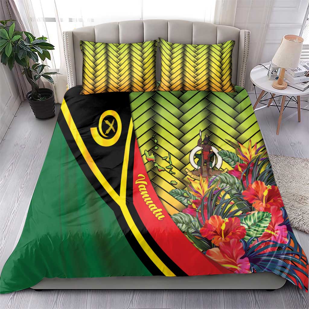 Vanuatu Constitution Day Bedding Set Long Live Vanuatu LT05 - Polynesian Pride