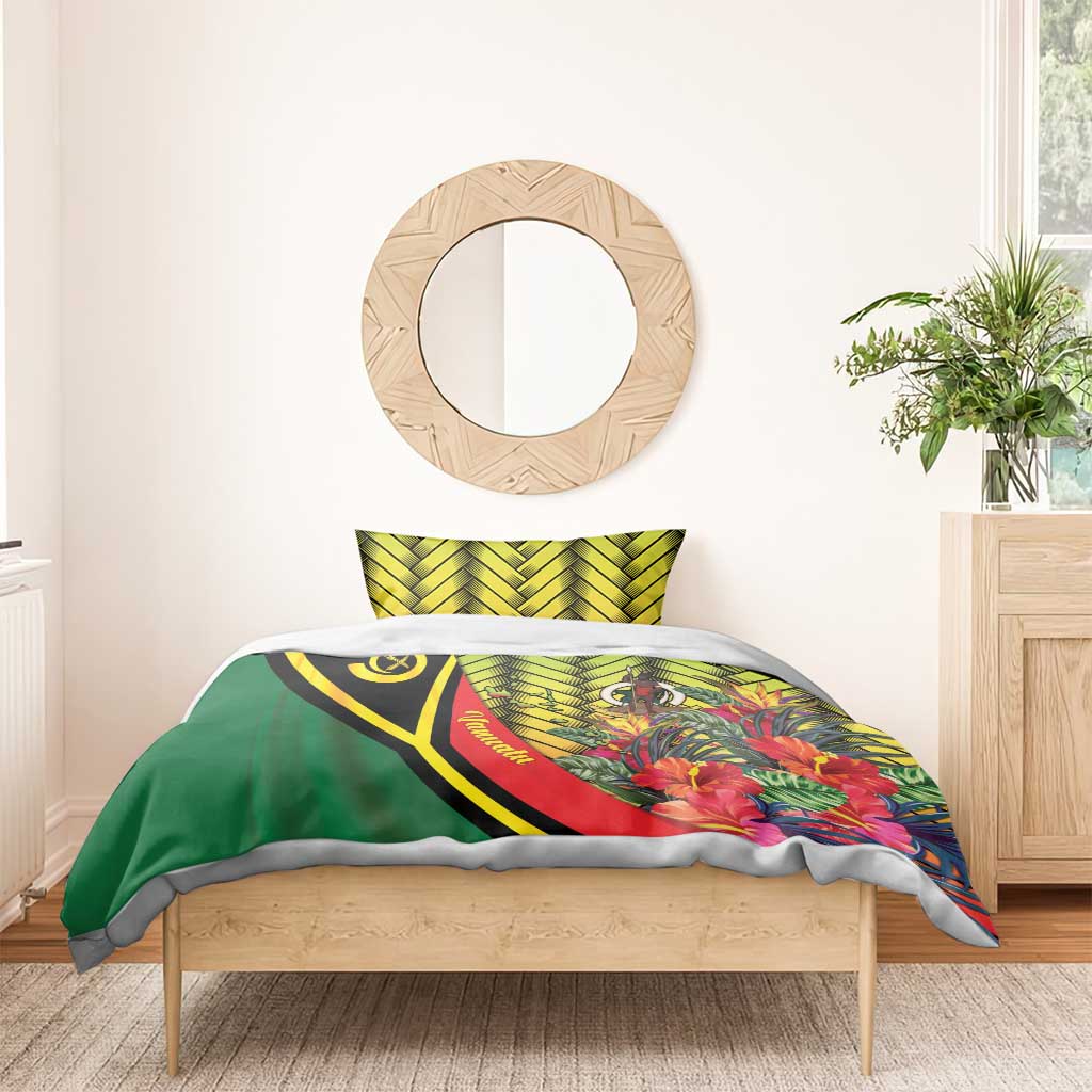 Vanuatu Constitution Day Bedding Set Long Live Vanuatu LT05 - Polynesian Pride