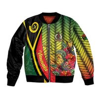 Vanuatu Constitution Day Bomber Jacket Long Live Vanuatu LT05 Unisex Colorful - Polynesian Pride