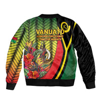 Vanuatu Constitution Day Bomber Jacket Long Live Vanuatu LT05 - Polynesian Pride
