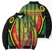 Vanuatu Constitution Day Bomber Puffer Jacket Long Live Vanuatu - Polynesian Pride