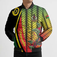 Vanuatu Constitution Day Bomber Puffer Jacket Long Live Vanuatu - Polynesian Pride