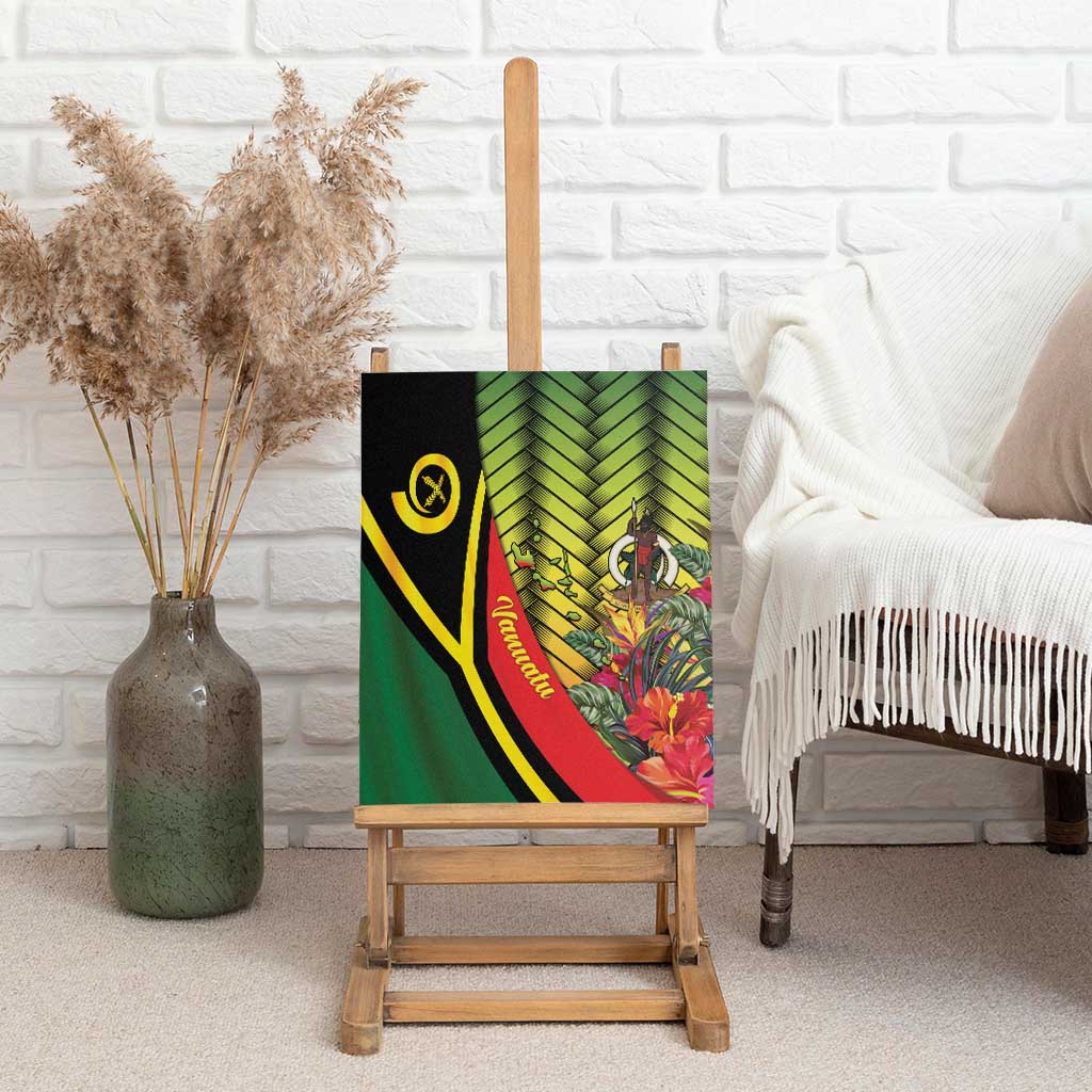 Vanuatu Constitution Day Canvas Wall Art Long Live Vanuatu - Polynesian Pride