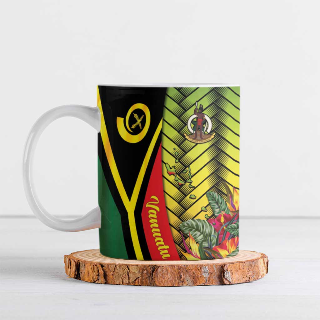 Vanuatu Constitution Day Ceramic Mug Long Live Vanuatu - Polynesian Pride