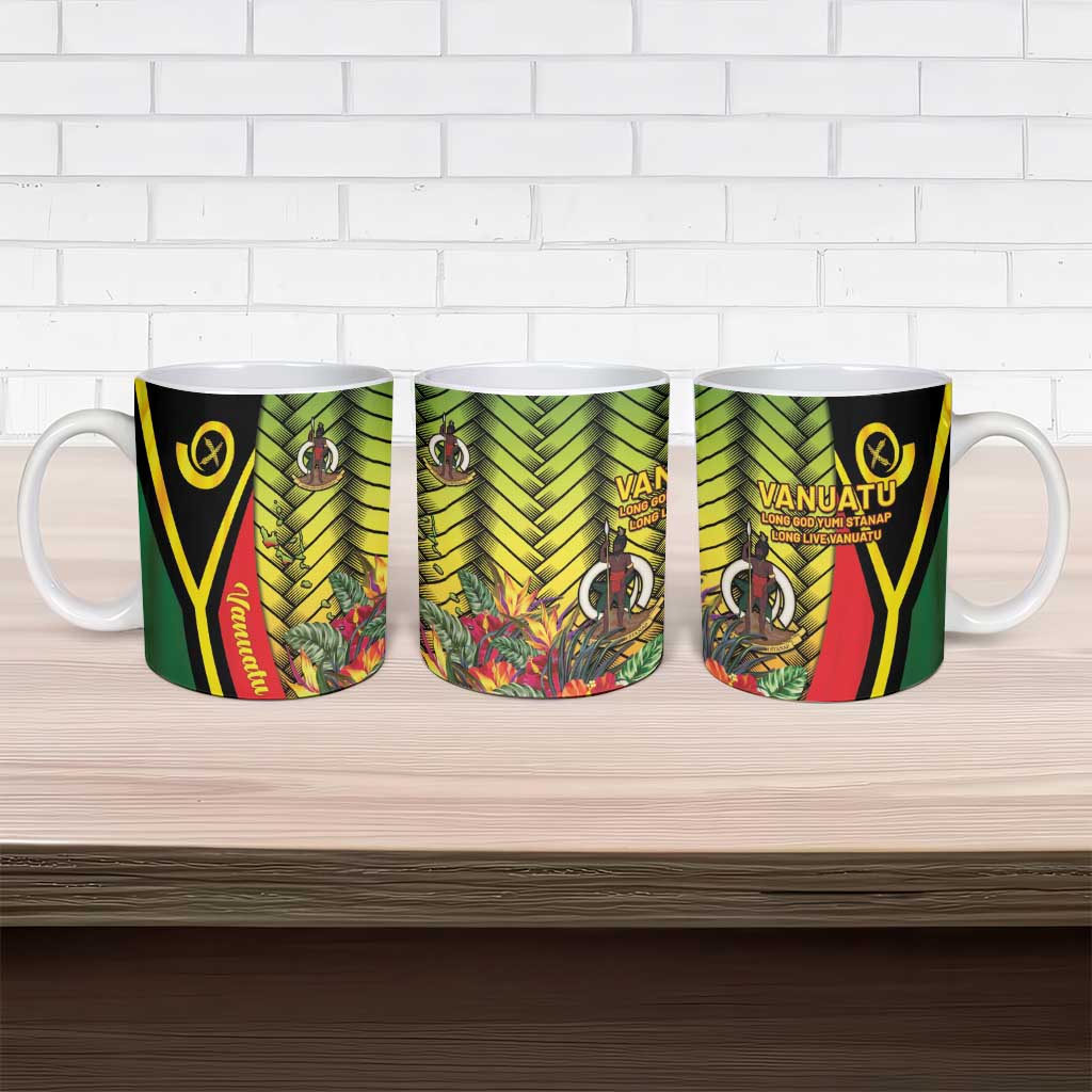 Vanuatu Constitution Day Ceramic Mug Long Live Vanuatu - Polynesian Pride