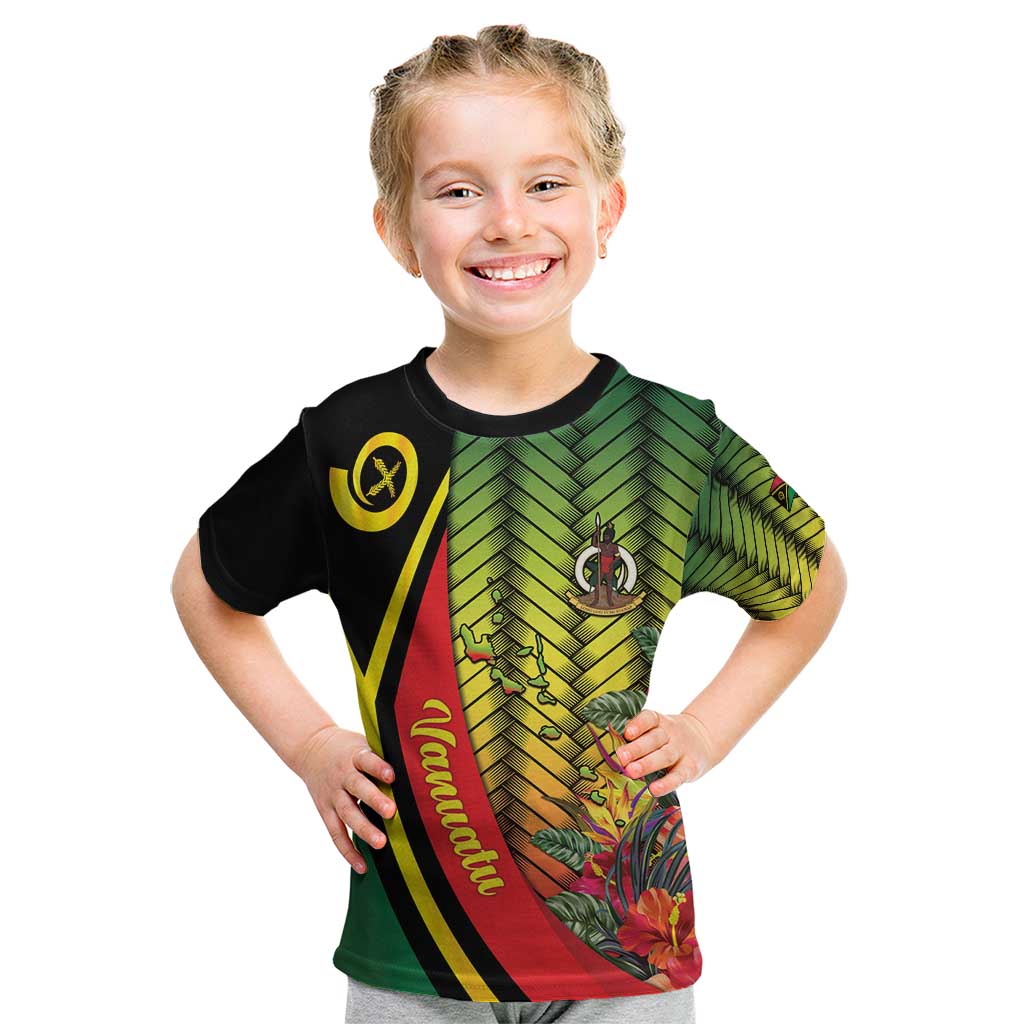 Vanuatu Constitution Day Kid T Shirt Long Live Vanuatu - Polynesian Pride