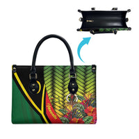 Vanuatu Constitution Day Leather Bag Long Live Vanuatu - Polynesian Pride