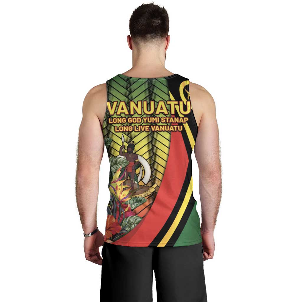 Vanuatu Constitution Day Men Tank Top Long Live Vanuatu - Polynesian Pride