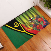 Vanuatu Constitution Day Rubber Doormat Long Live Vanuatu - Polynesian Pride