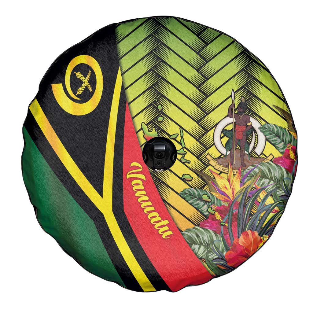 Vanuatu Constitution Day Spare Tire Cover Long Live Vanuatu - Polynesian Pride